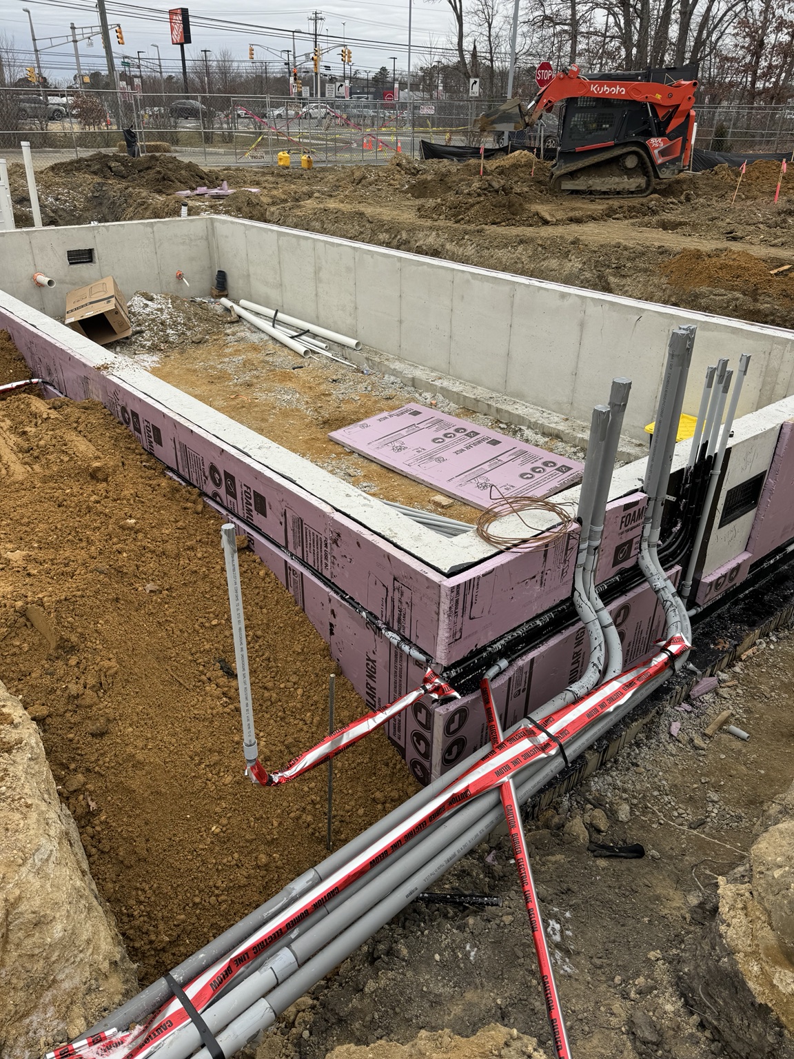 New construction rough-in