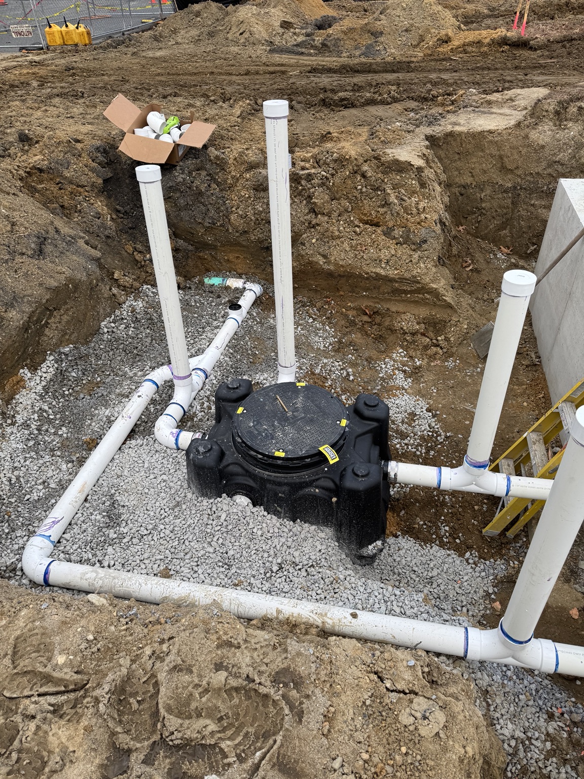 Underground drainage system