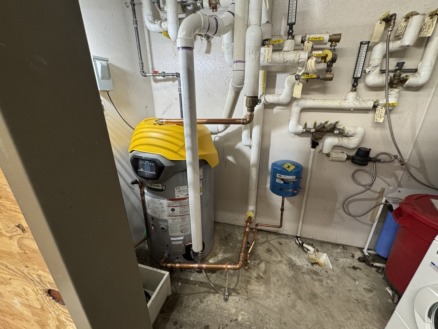 Water heater installation